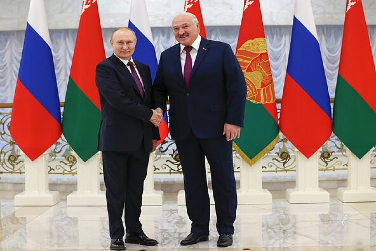 Vladimir Putin -Aleksandr Lukaşenko