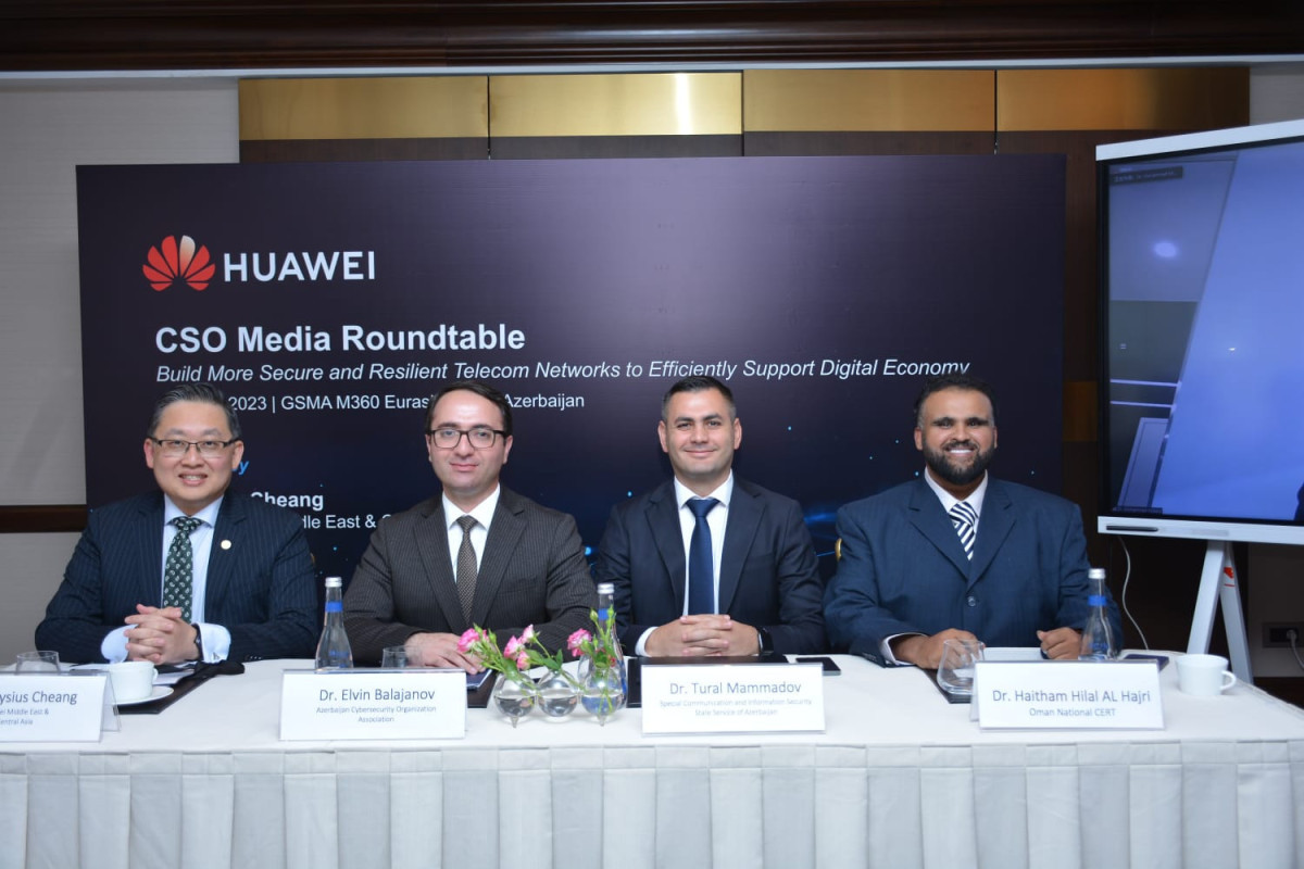 Kibertəhlükəsizlik sahəsi liderləri “GSMA M360 EURASIA 2023” konfransı çərçivəsində dəyirmi masada bir araya gəliblər