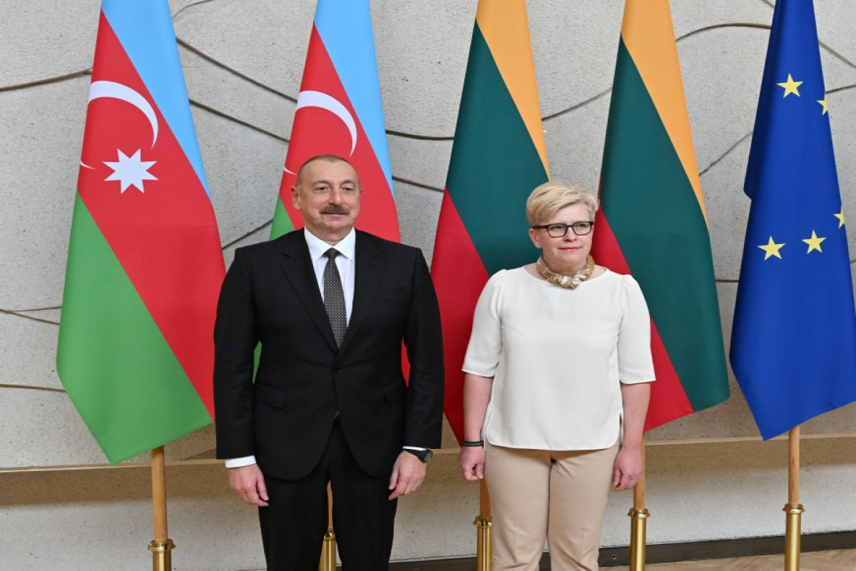 President of Azerbaijan informed Lithuanian PM about normalization of relations with Armenia