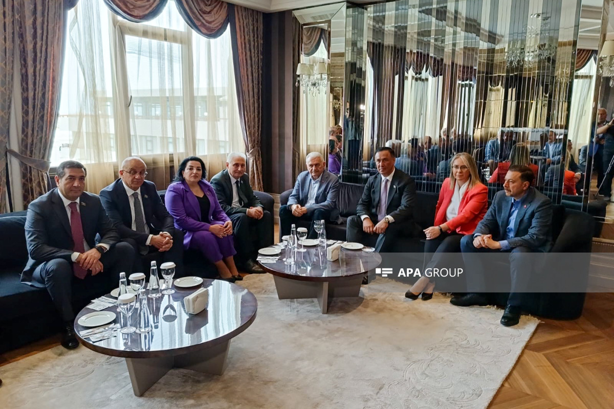 Представители ПЕА встретились с Бинали Йылдырымом в Измире-ФОТО 