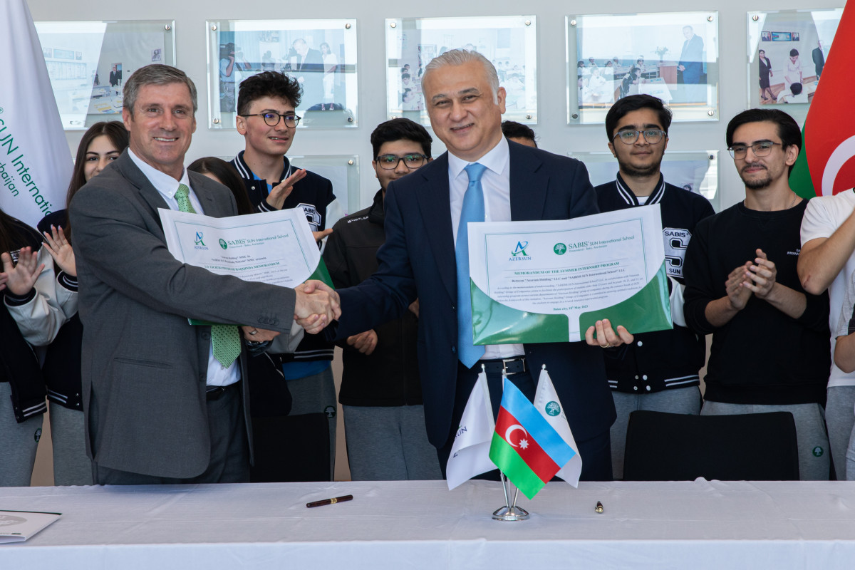 SABIS® SUN Azersun Holding ilə şagird təcrübə proqramı layihəsinə start verib - FOTO 