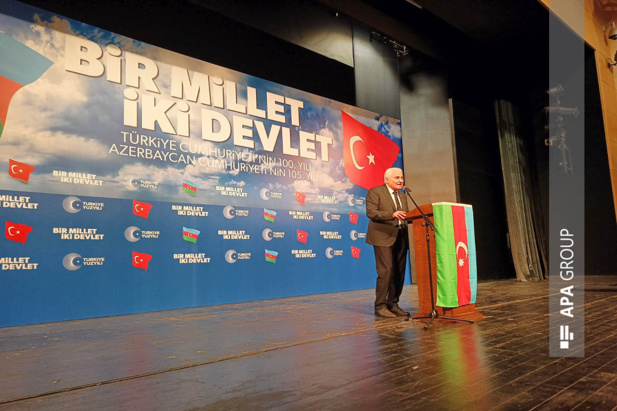 В Измире прошло мероприятие по случаю 100-летия Турецкой республики и 105-летия независимости Азербайджана-ФОТО 