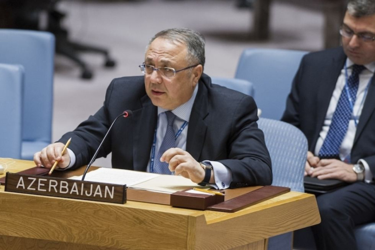 Permanent Representative of Azerbaijan to UN speaks about lies of Deputy Minister of Armenian MFA
