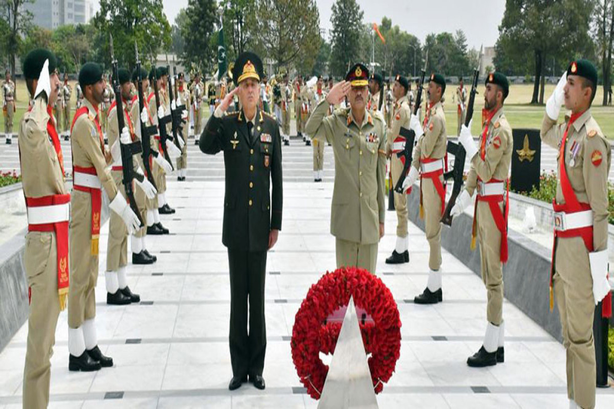 The First Deputy Minister of Defense – Chief of the General Staff of the Azerbaijan Army, Colonel General Karim Valiyev
