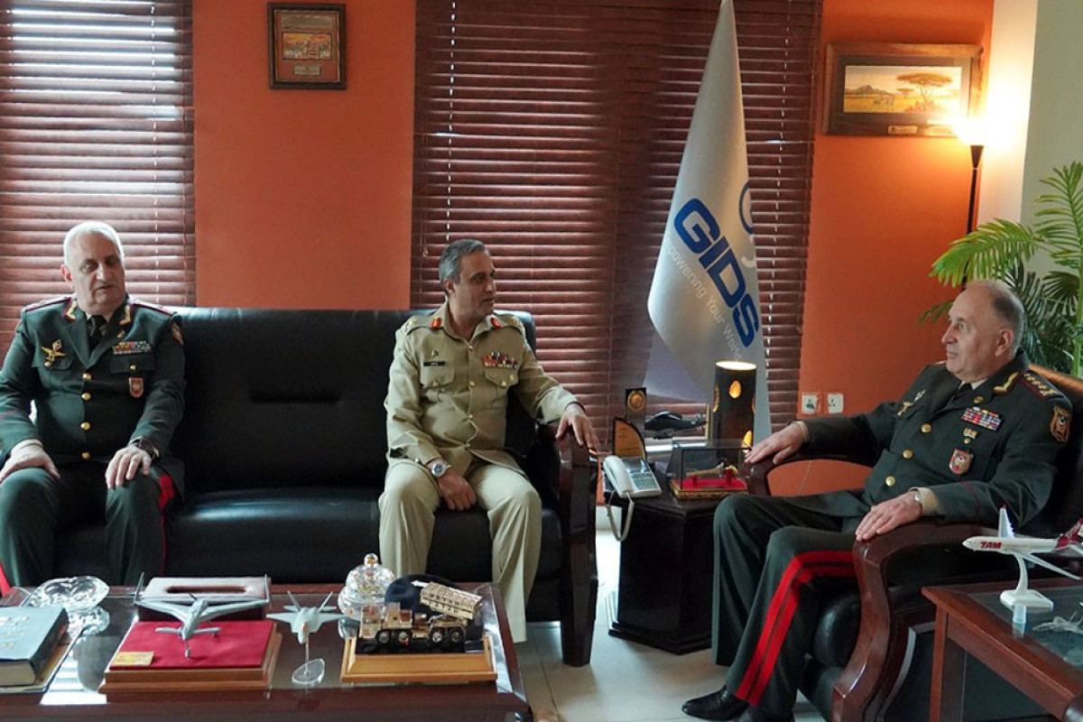 Chief of General Staff of Azerbaijan visited headquarters of GIDS organization of Pakistan-PHOTO 