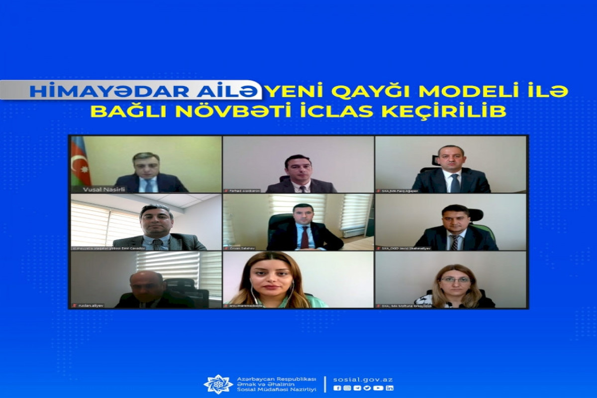 "Himayədar ailə" qayğı modelinin tətbiqi ilə bağlı normativ hüquqi baza yaradılır
