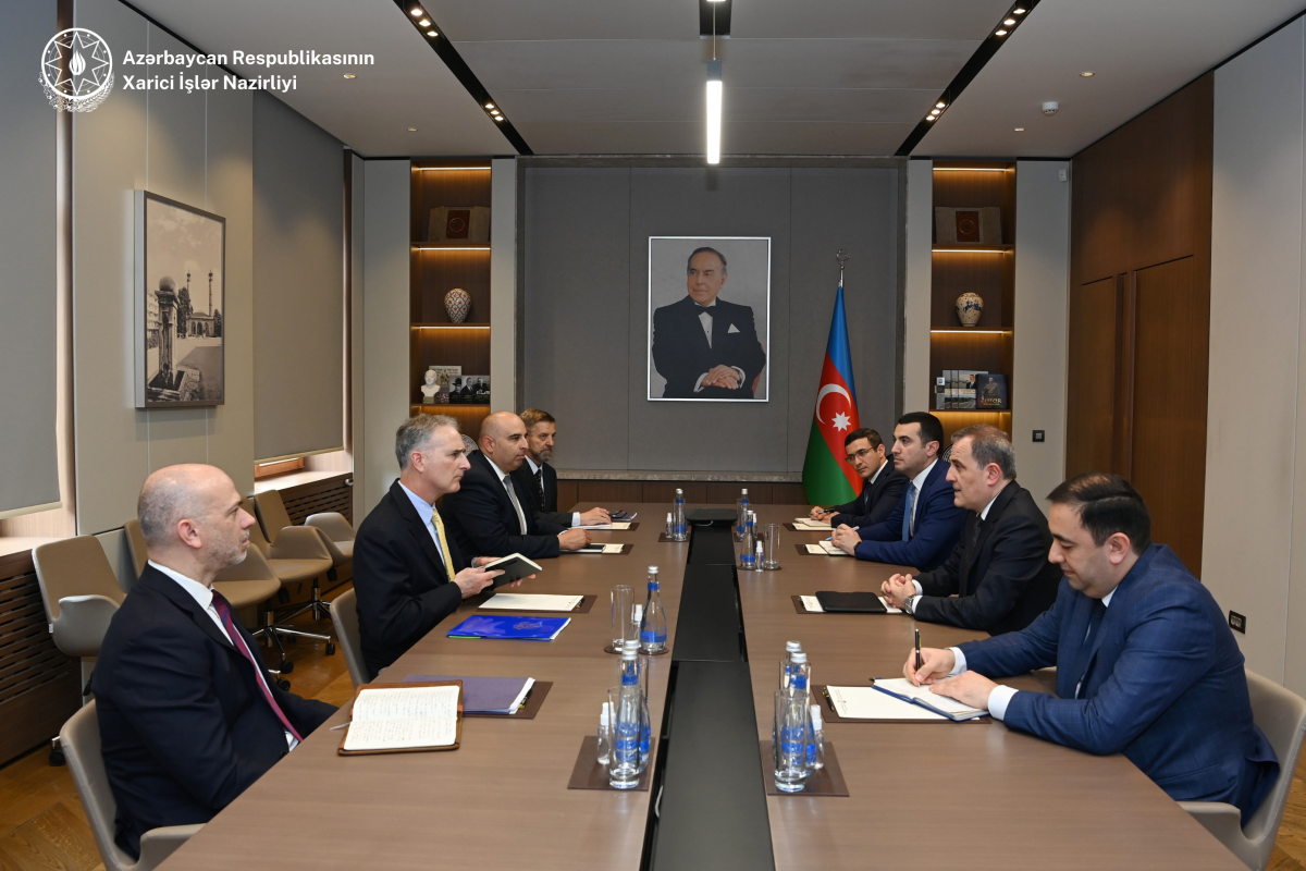 Azerbaijani FM discussed peace process with US State Department