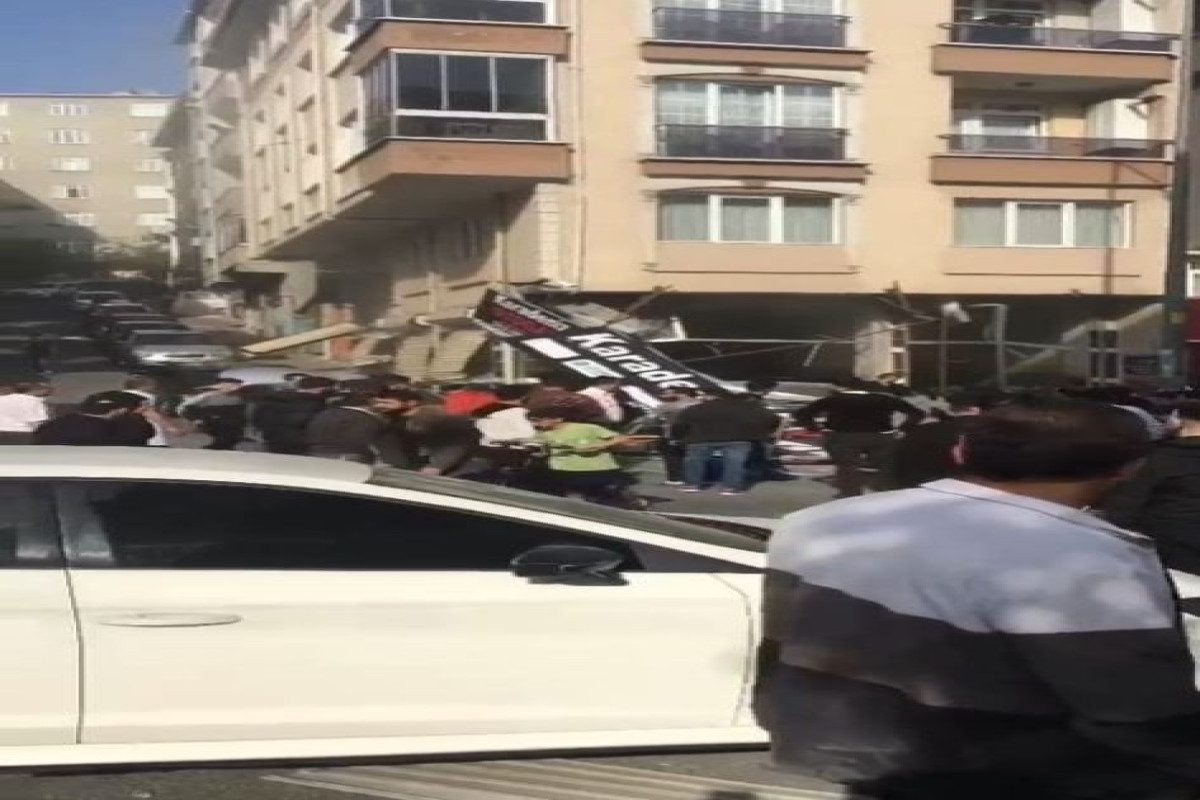 İstanbulda avtomobil təmiri sexində partlayış olub, xəsarət alanlar var