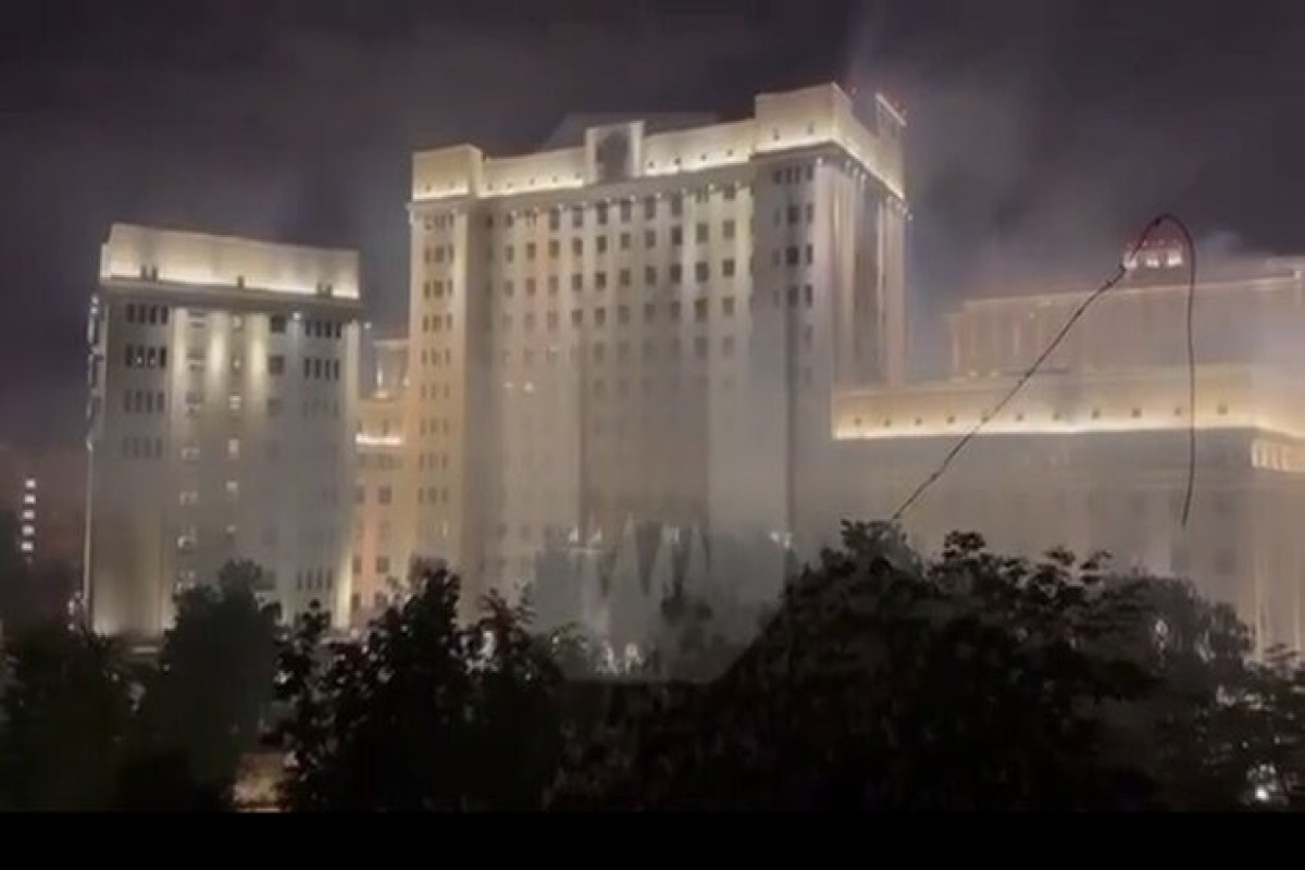 Fire breaks out in the Russian Defense Ministry building-VIDEO -UPDATED 