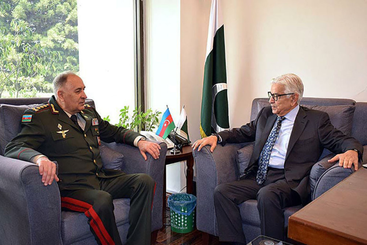 Azerbaijan's Deputy DefMin and Pakistan's DefMin discussed provocations committed by Armenia-PHOTO 