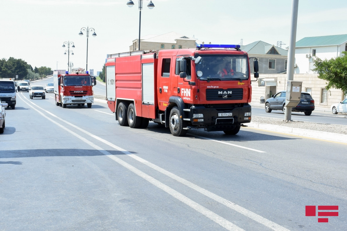 FHN: Ötən sutka 31 yanğına çıxış olub, 2 nəfər xilas edilib