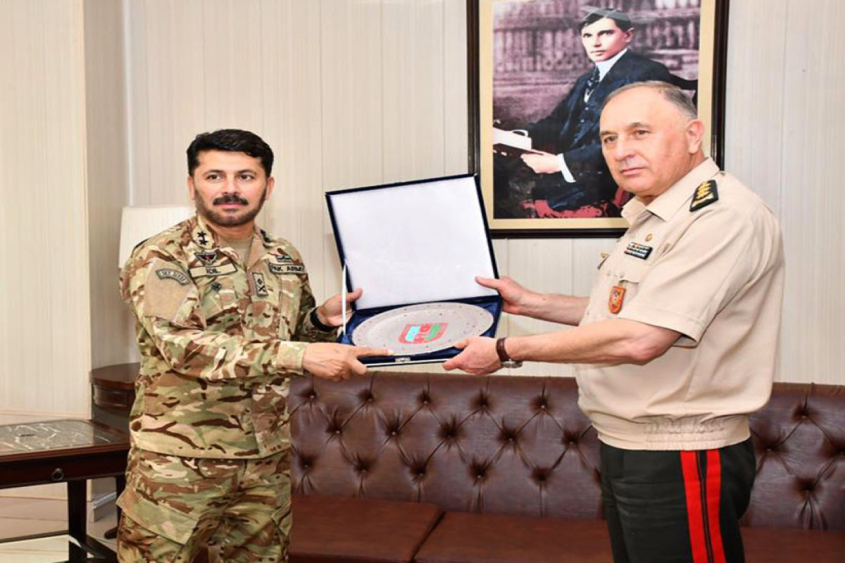 General Staff Chief of Azerbaijan visited Pakistan Special Service Group-PHOTO 