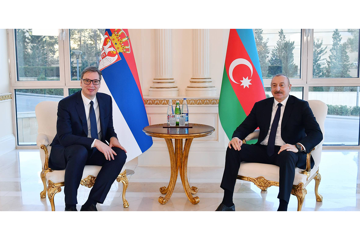 Aleksandar Vuçiç Prezident İlham Əliyevi təbrik edib