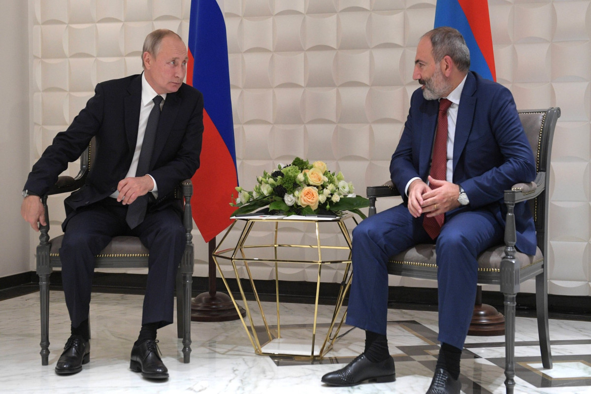 Началась встреча Путина и Пашиняна
