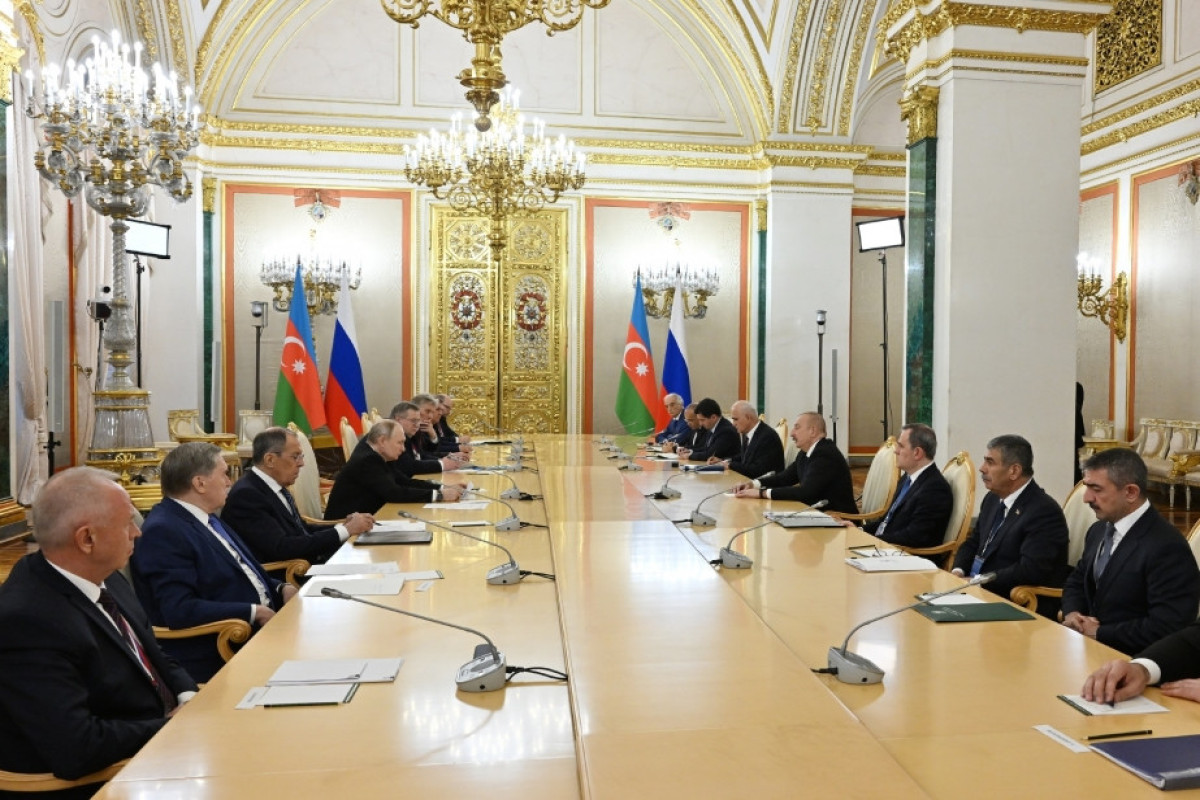 Vladimir Putin: Russian-Azerbaijani relations are at a high level