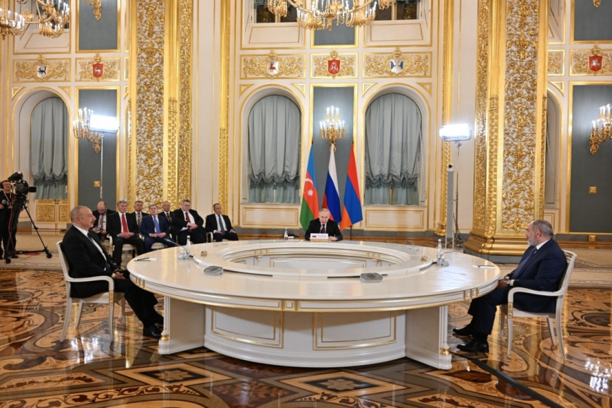 В Москве состоялся трехсторонний Саммит лидеров Азербайджана, России и Армении-ОБНОВЛЕНО-2 