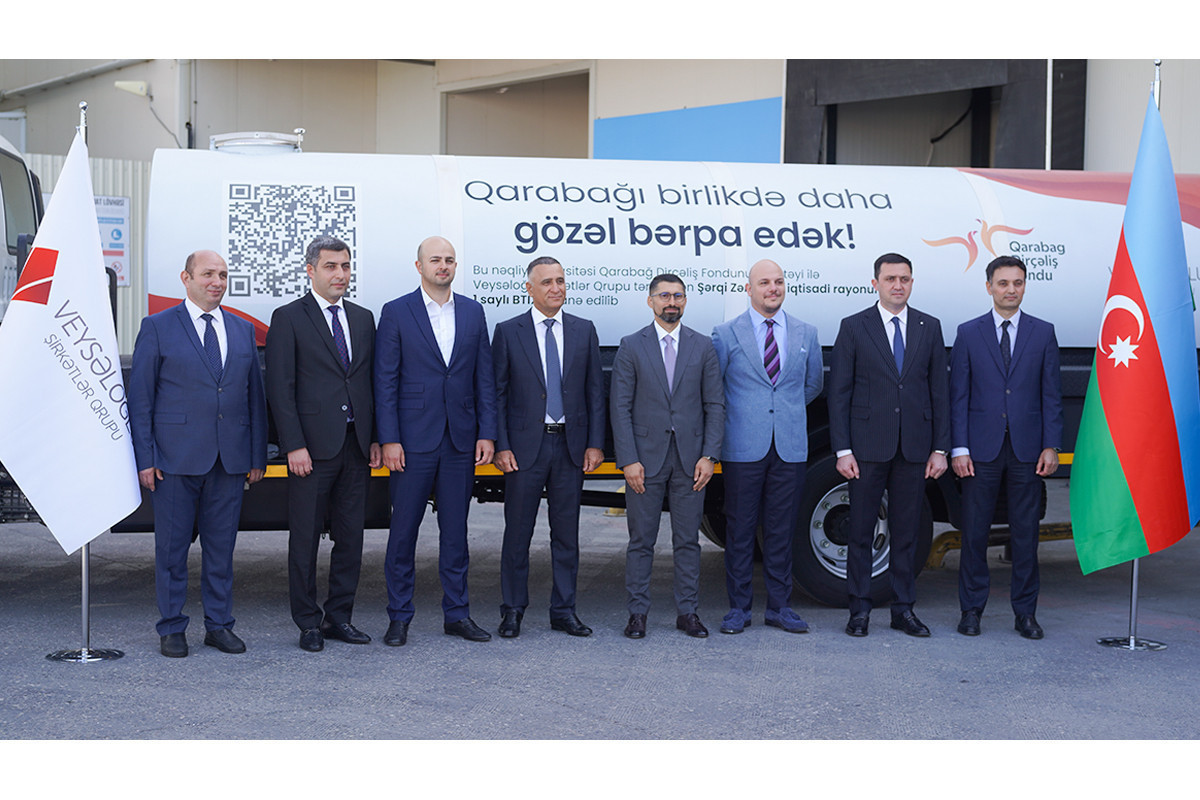 "Veyseloglu" donated an irrigation vehicle to Agali village of Zangilan-<span class="red_color">VIDEO
