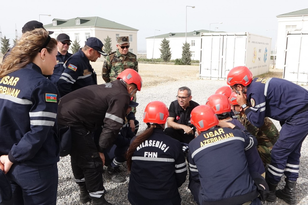 Состоялись тренинги Международного поисково-спасательного отряда МЧС с участием представителей AFAD-ВИДЕО 