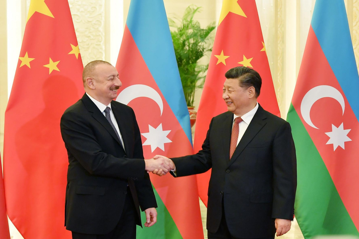 Ilham Aliyev, Xi Jinping