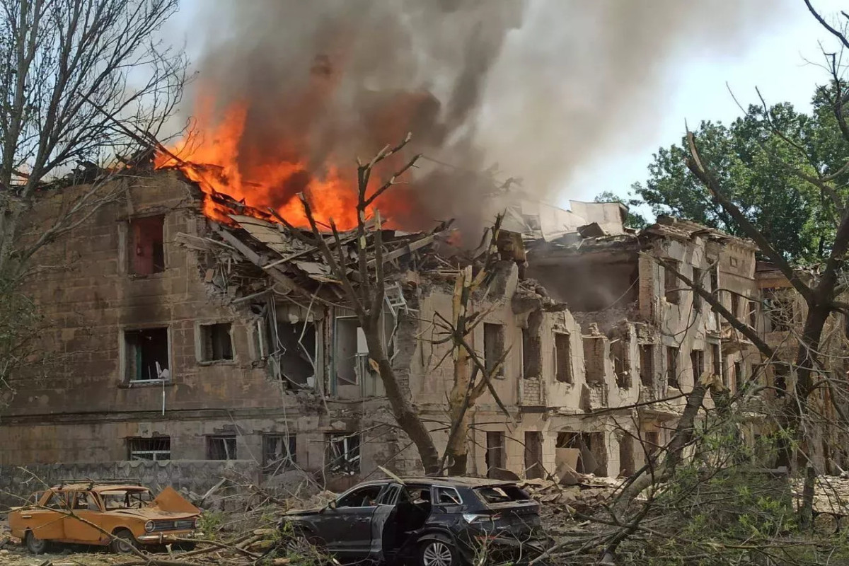 Rusiya Ukraynanı raket atəşinə tutub, 23 nəfər yaralanıb - YENİLƏNİB 