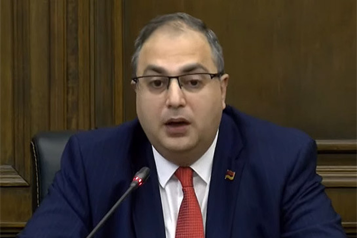Vladimir Vardanyan, a deputy from the ruling Civil Contract faction, and chairman of the parliamentary commission on state and legal issues