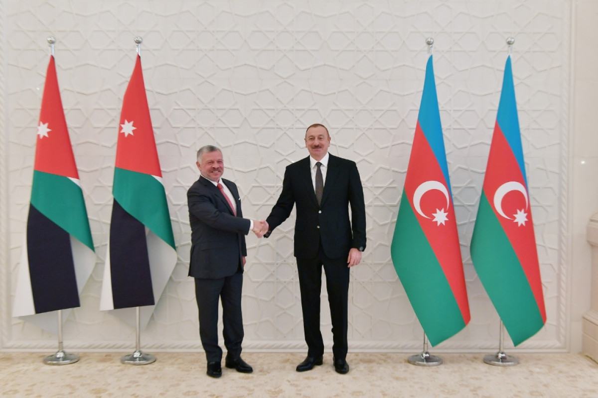 King of Jordan and President of Azerbaijan