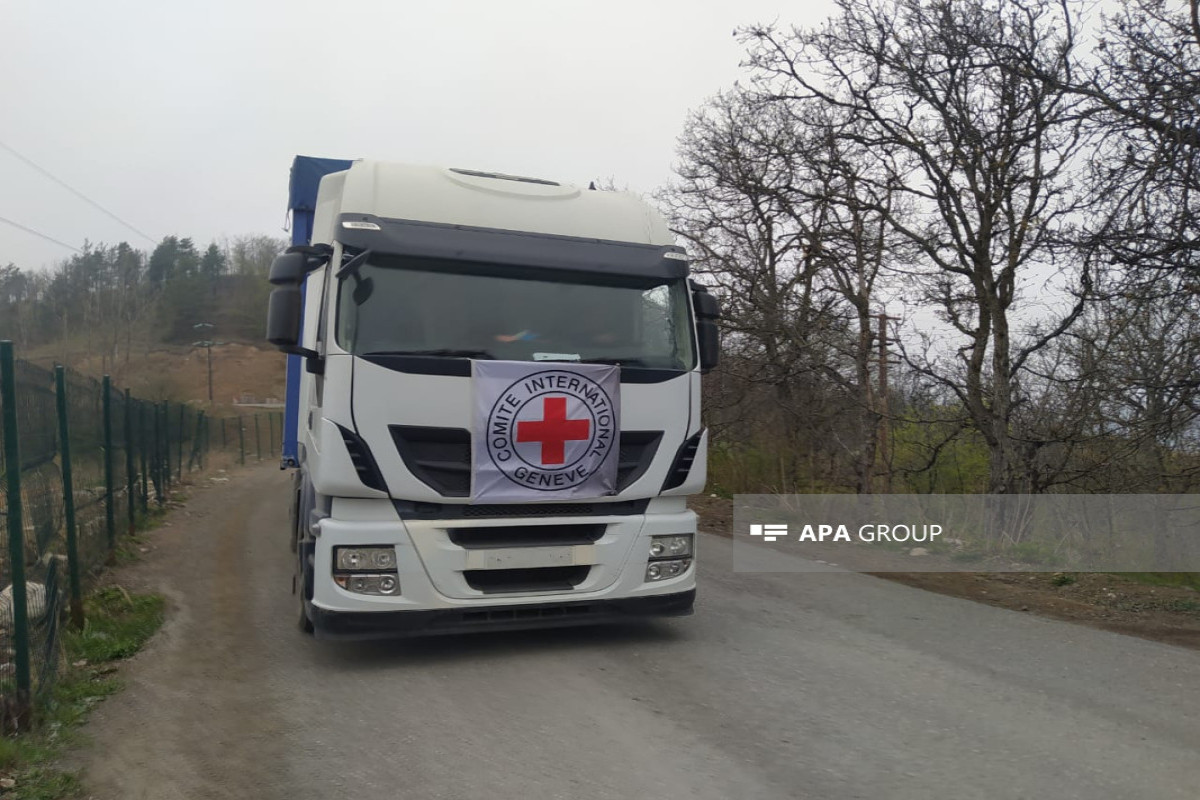 ICRC: 16 trucks delivered humanitarian cargo across Lachin road in May