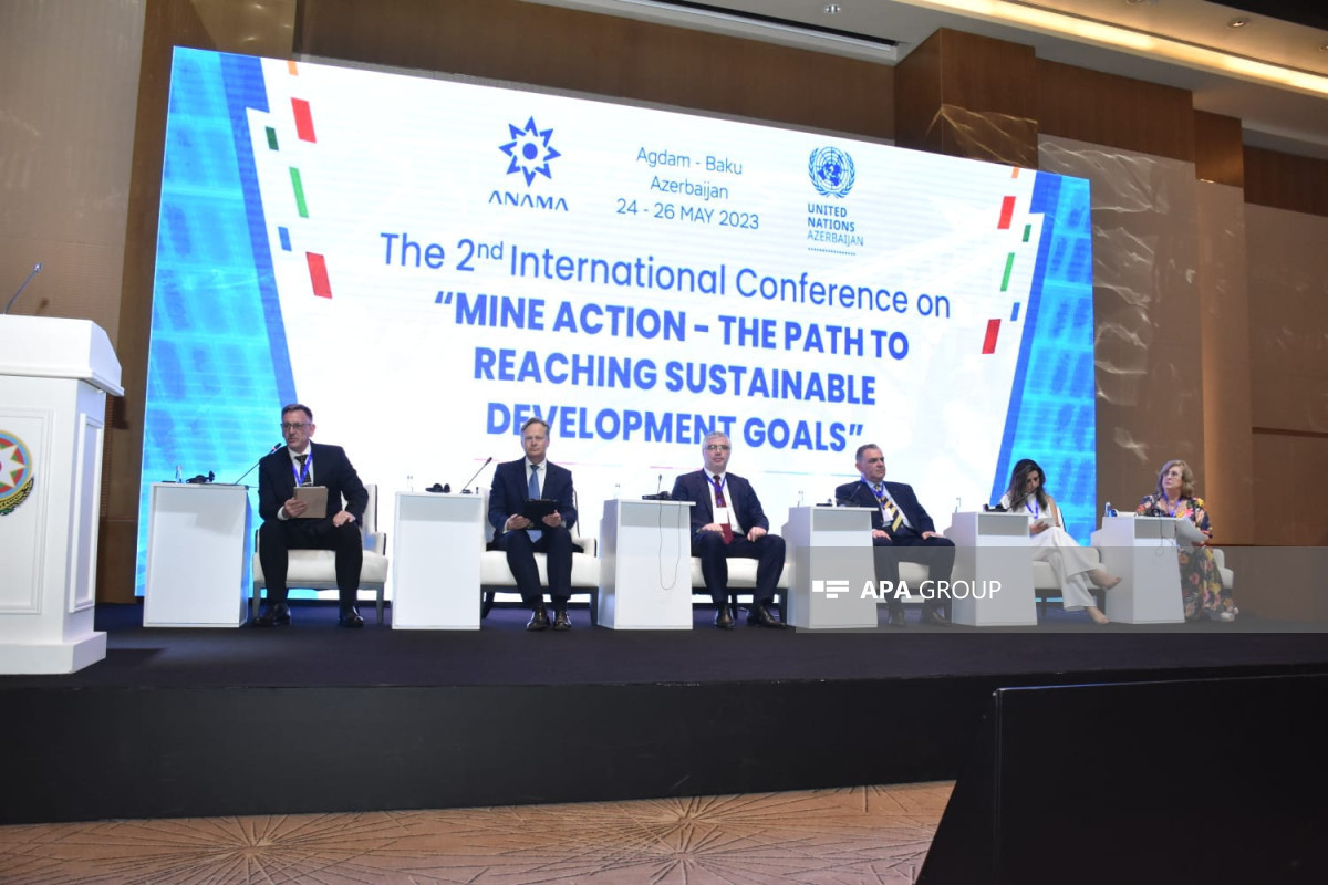 Declaration was adopted at international conference on mine danger held in Baku
