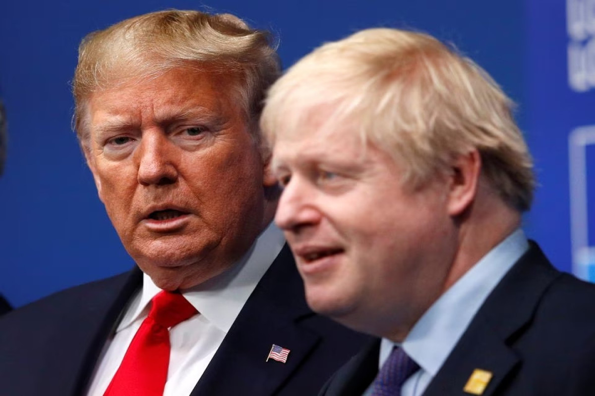Boris Johnson discussed Ukraine with former U.S. President Trump, spokesperson says