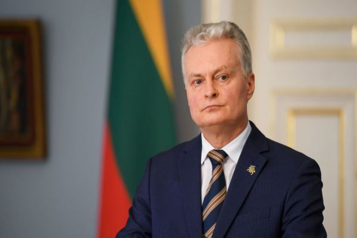 Gitanas Nauseda Prezident İlham Əliyevə təbrik məktubu ünvanlayıb