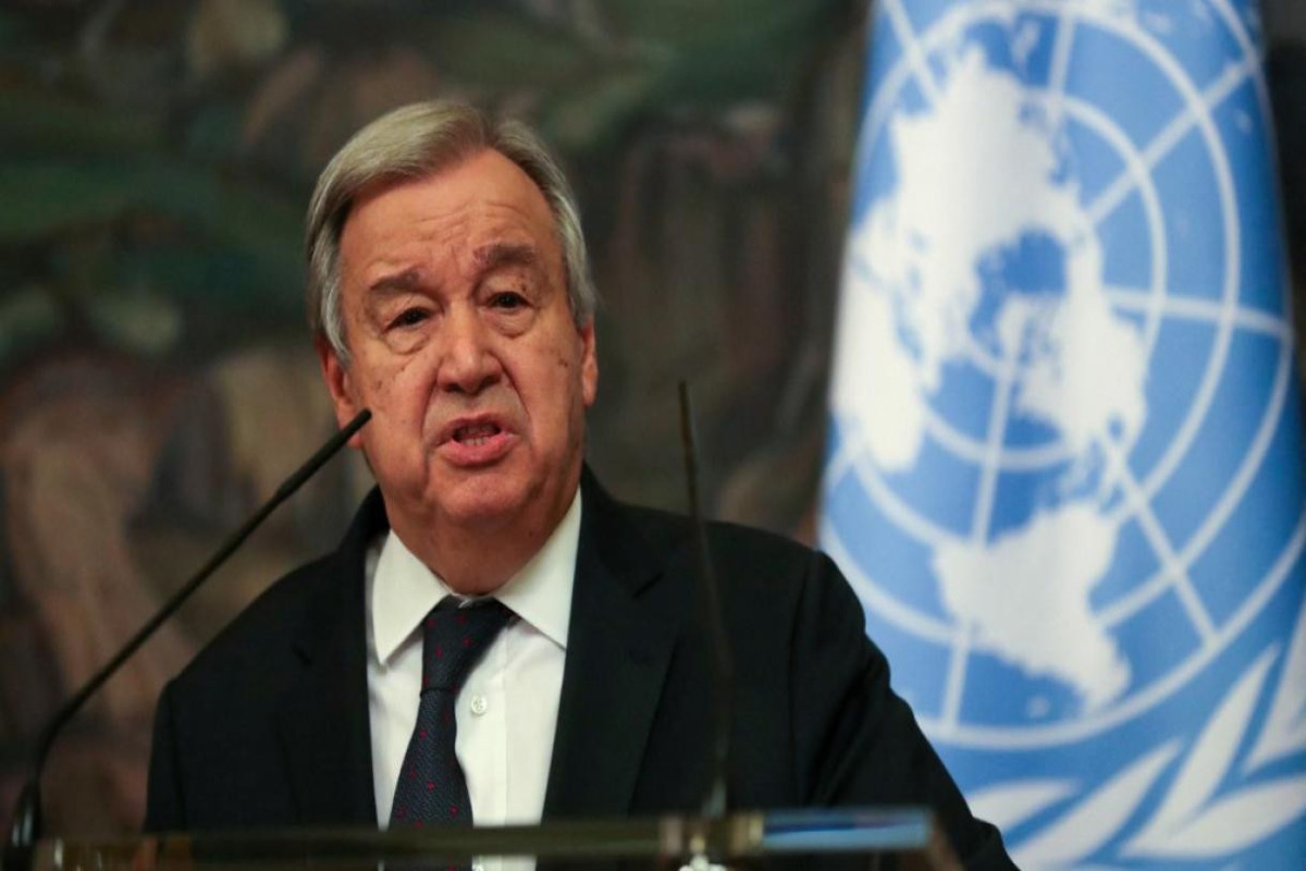 United Nations Secretary General Antonio Guterres