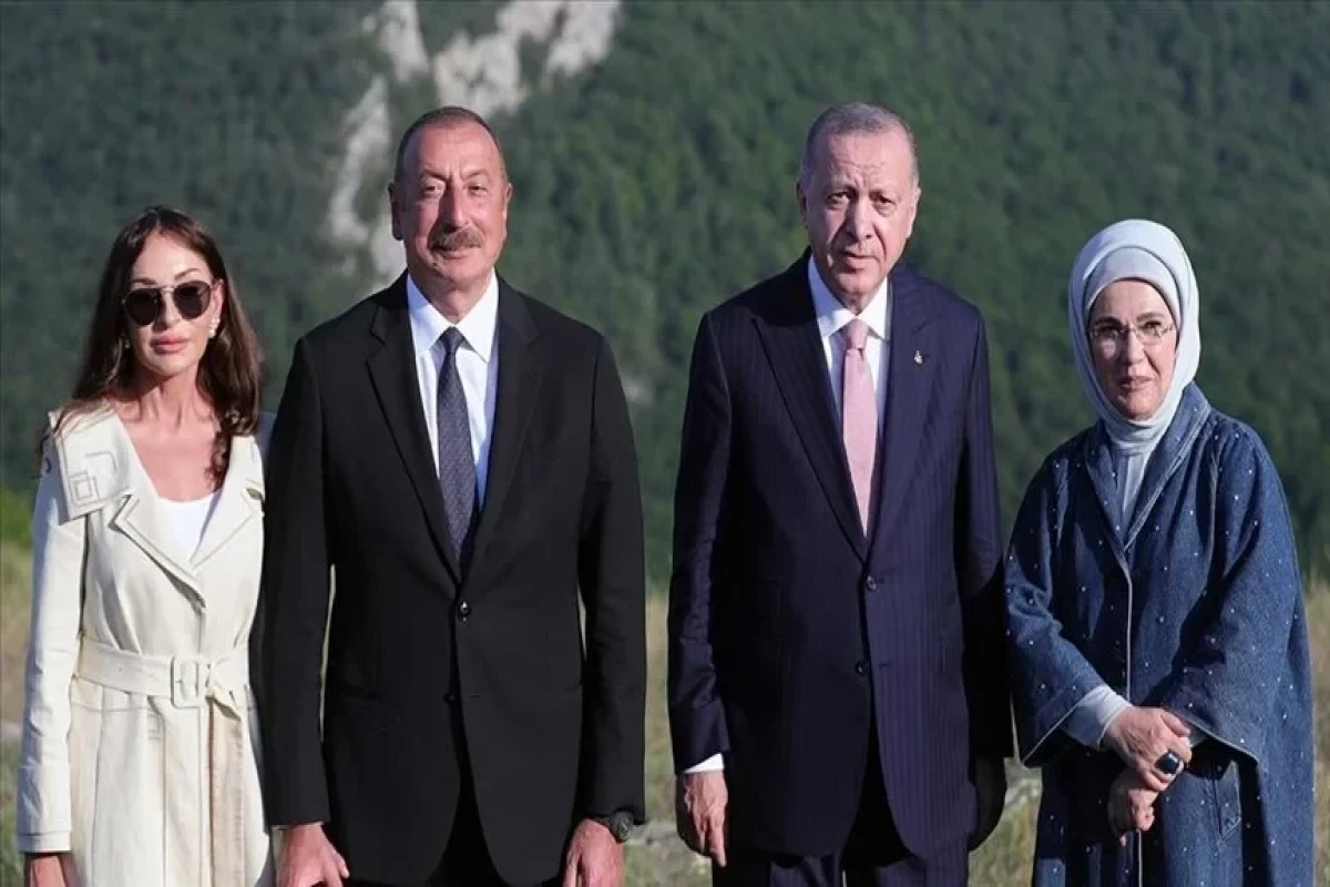 Первый вице-президент Азербайджана Мехрибан Алиева поздравила президента и первую леди Турции