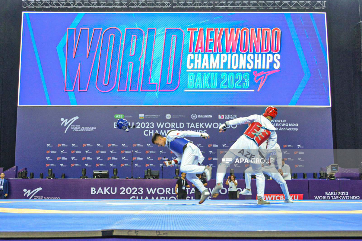 Azerbaijani taekwondo player started world championship with victory-PHOTO 