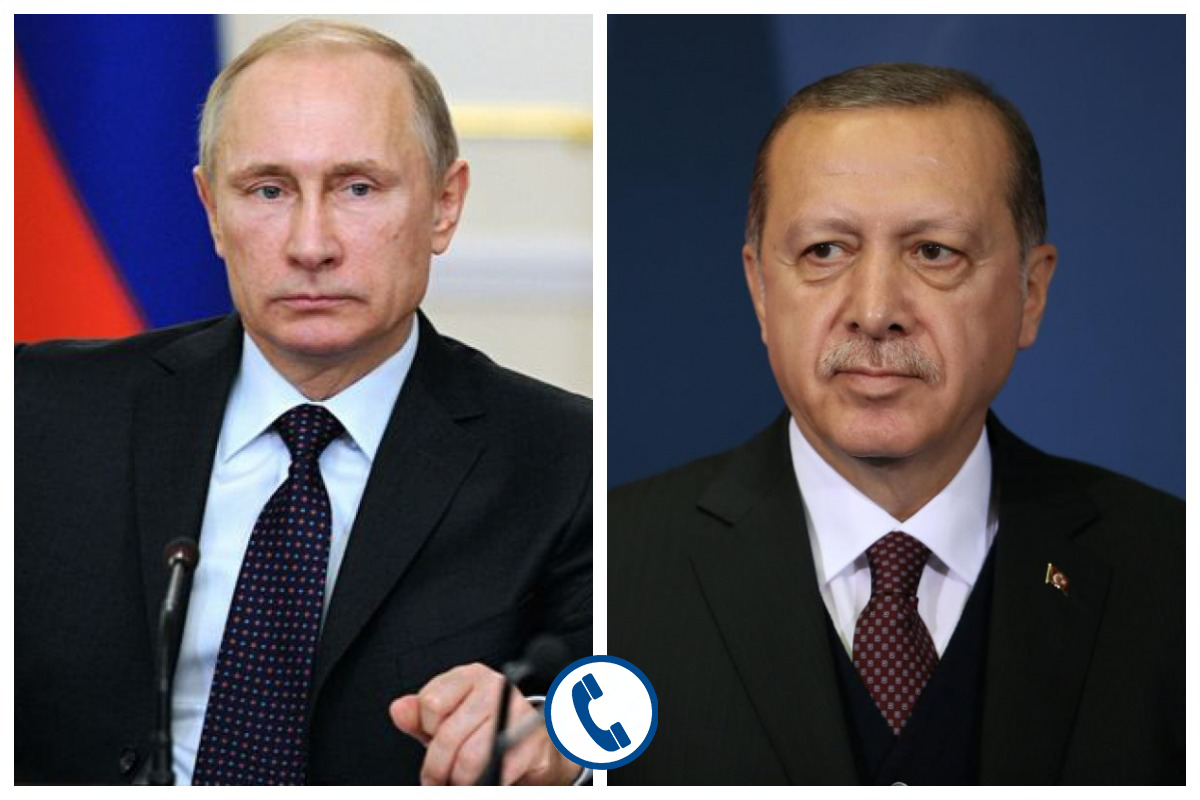 Кремль: Путин проведет телефонный разговор с Эрдоганом