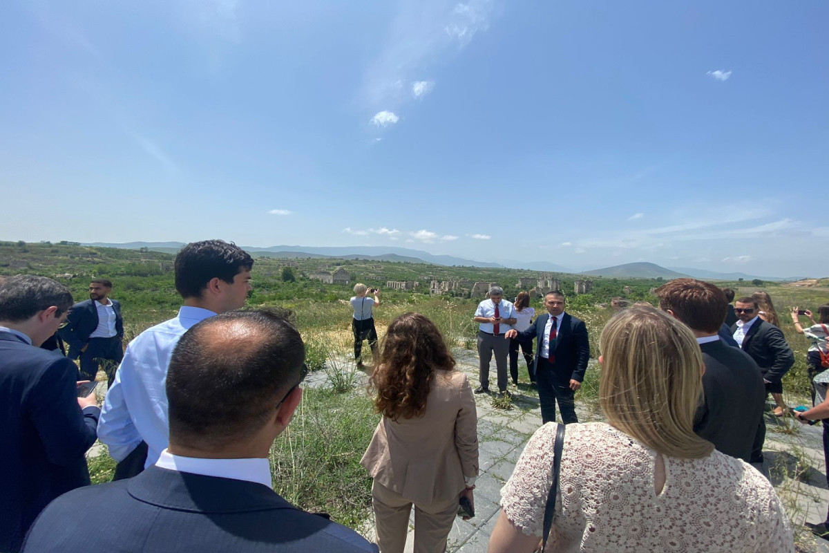 Working Group on Eastern Europe and Central Asia of EU Council visited Azerbaijani territories liberated from occupation