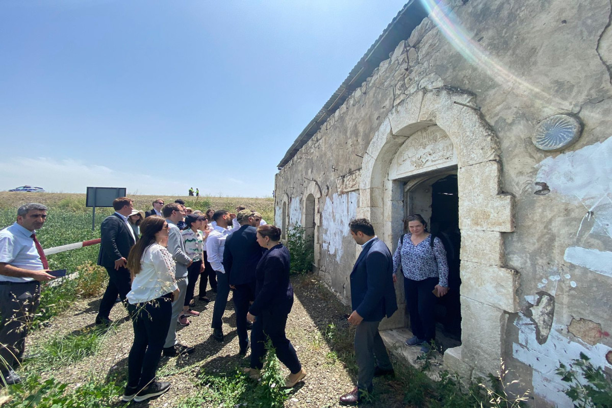 Рабочая группа Совета ЕС по Восточной Азии и Центральной Азии посетила освобожденные территории Азербайджана