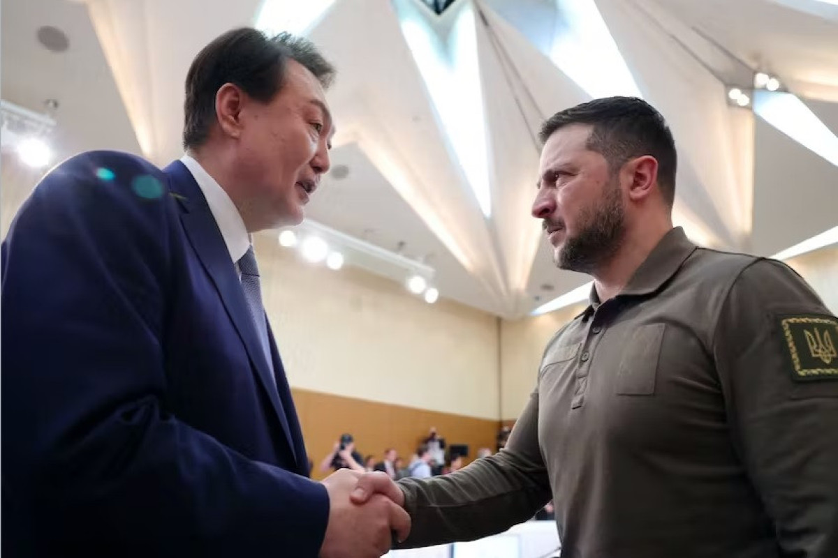 KİV: Zelenski Cənubi Koreyaya HHM sistemləri göndərməsi üçün çağırış edib