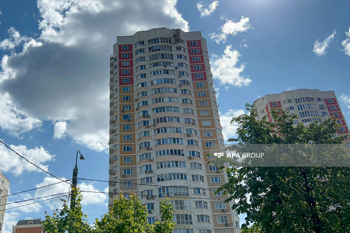 Moskvada bir neçə PUA yaşayış binasını vurub - VİDEO  - YENİLƏNİB 