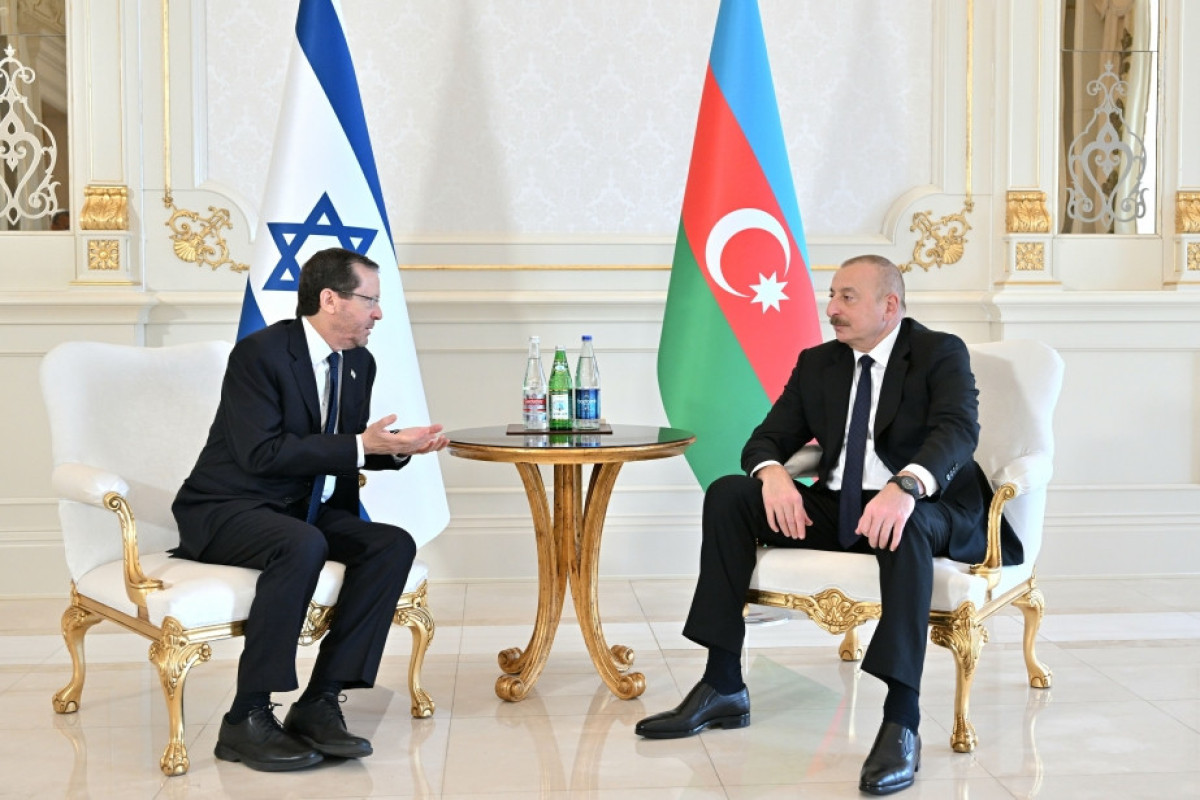 Azerbaijani and Israeli Presidents held one-on-one meeting -UPDATED 
