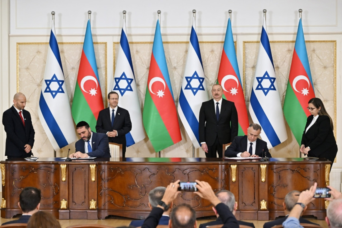 Между Азербайджаном и Израилем подписан План сотрудничества в области здравоохранения и медицинской науки