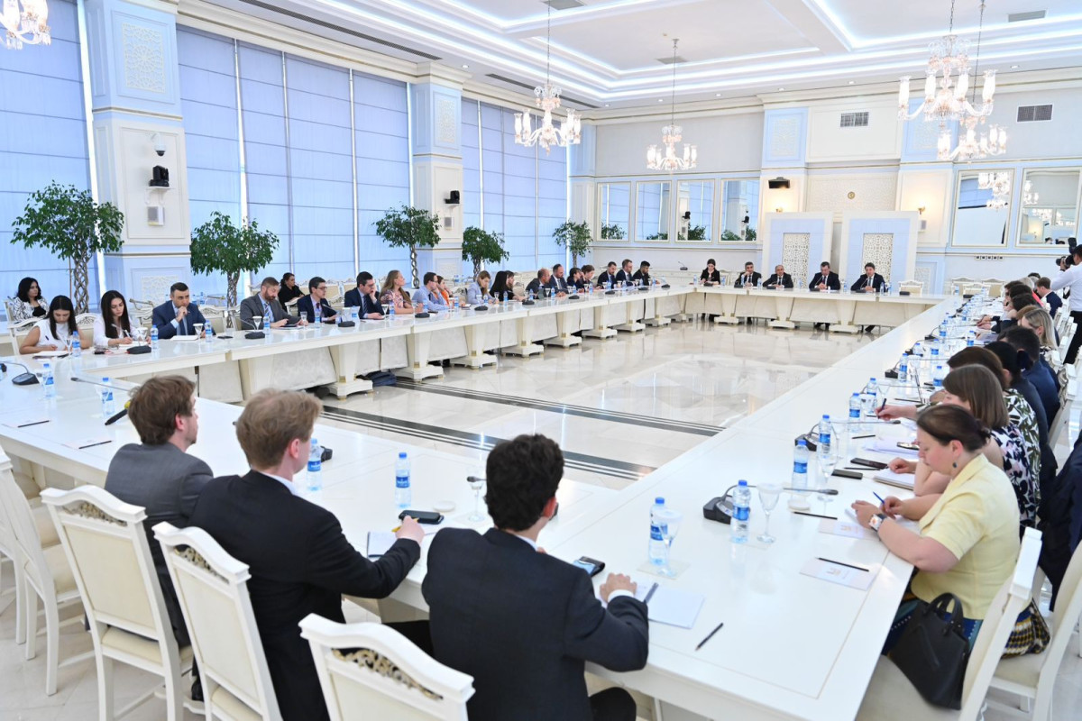 Вelegation of Working Group of EU Council and Azerbaijani Milli Majlis held meeting