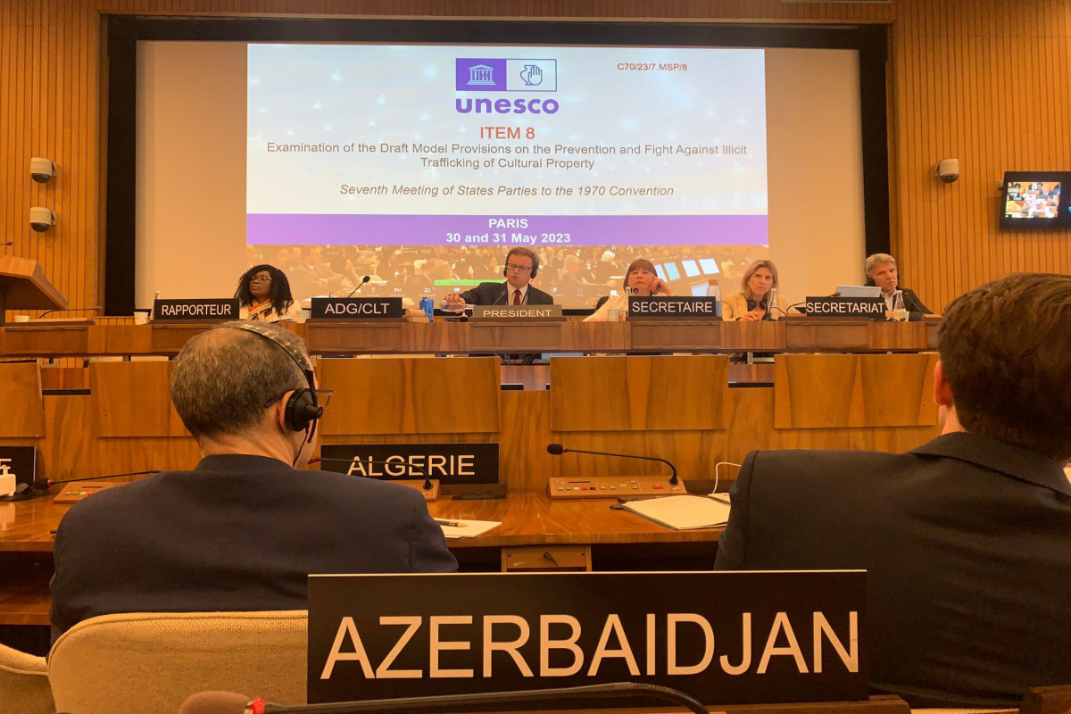 Azerbaijan elected as member of Subsidiary Committee of 1970 Convention