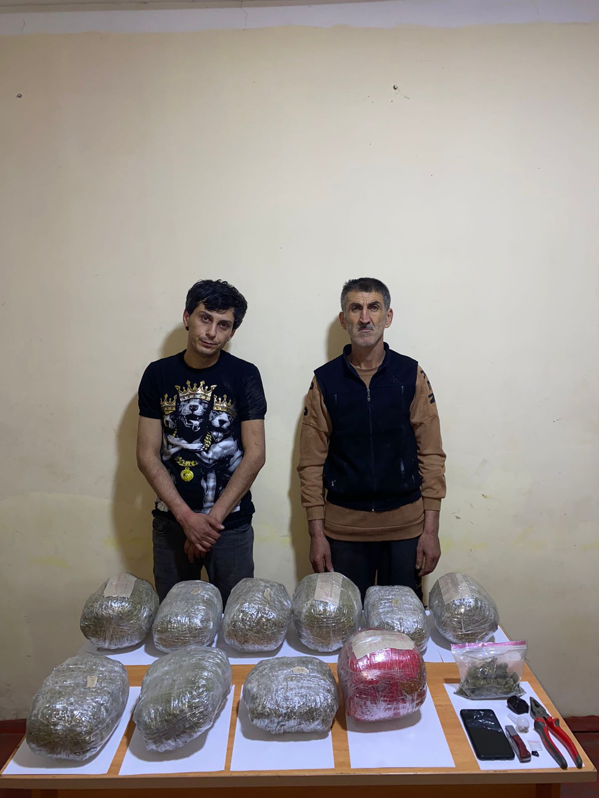 Dövlət sərhədindən 10 kiloqrama yaxın narkotik keçirilməsinin qarşısı alınıb - FOTO 