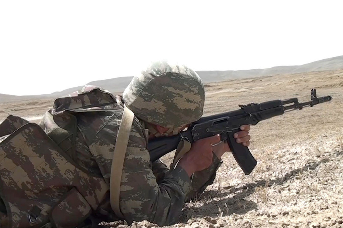 Live-fire tactical exercises were held in one of the military units-VIDEO 