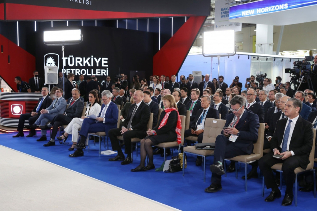President Ilham Aliyev attended official opening ceremony of 28th International Caspian Oil & Gas Exhibition within the framework of the Baku Energy Week-UPDATED-2 