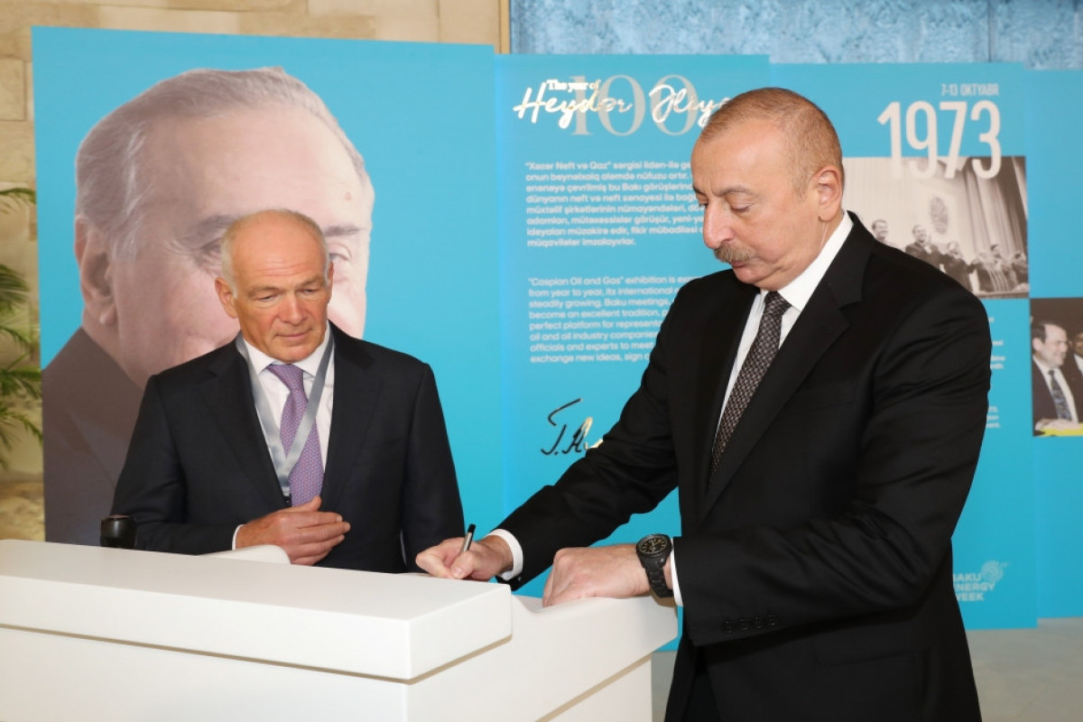 Президент Ильхам Алиев выступил на церемонии открытия 28-й Международной выставки «Нефть и газ Каспия» в рамках Бакинской энергетической недели-ОБНОВЛЕНО-2 