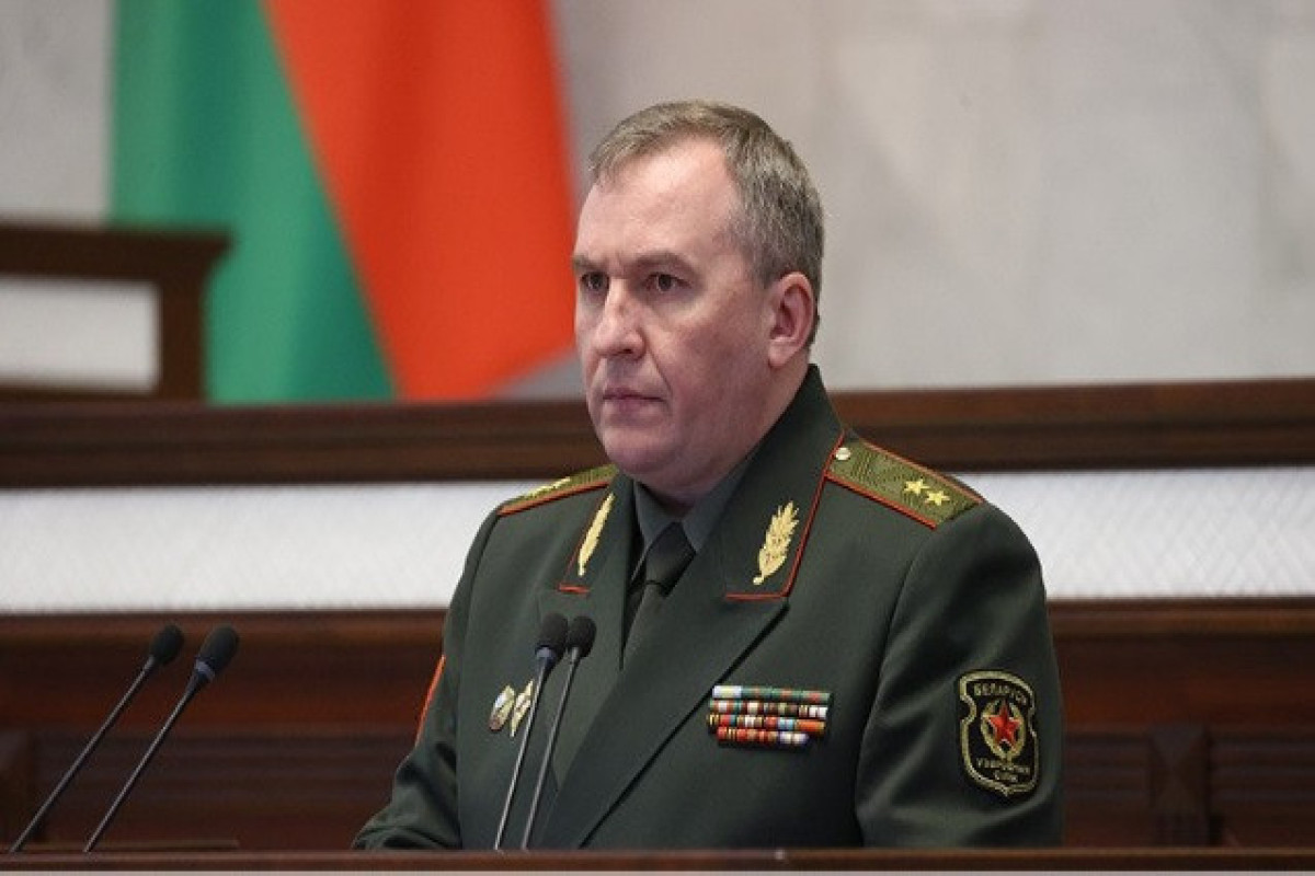 Viktor Khrenin, Defense Minister of Belarus