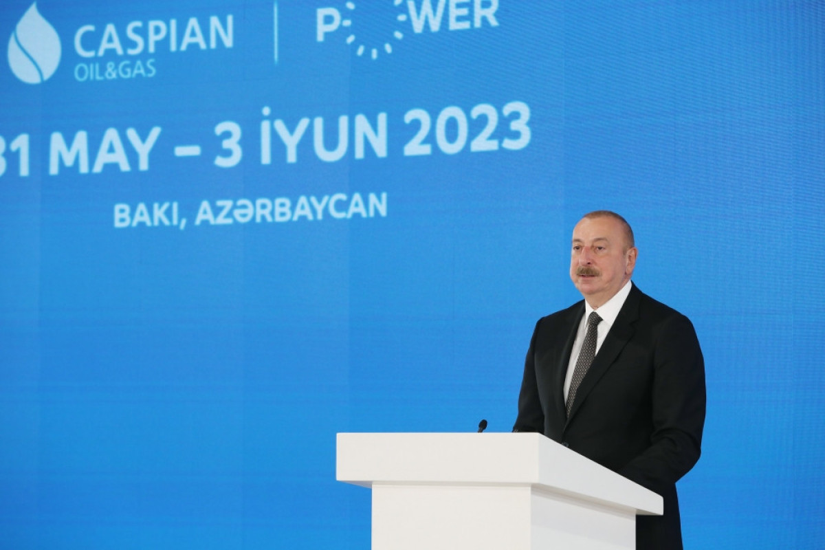 Президент Ильхам Алиев направил обращение участникам «Бакинской энергетической недели»-ОБНОВЛЕНО 