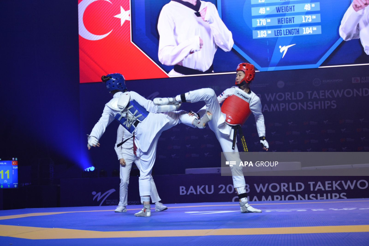 Türkiyəli taekvondoçu Bakıda dünya çempionu olub - FOTOLENT 