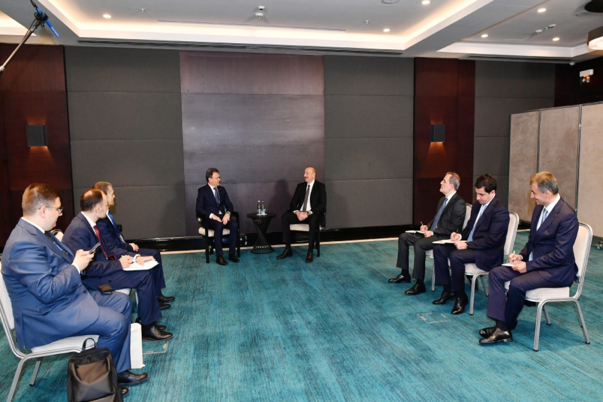 Президент Ильхам Алиев встретился с премьер-министром Молдовы в Кишиневе-ОБНОВЛЕНО 